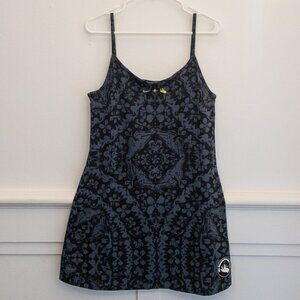 Nike Women's Recreation Club Black Floral Slip Dress – Size M